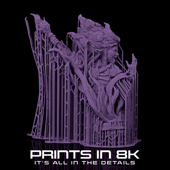 Purple 8K 3D Printer Resin PRO - 405nm, 1000ml Bottle