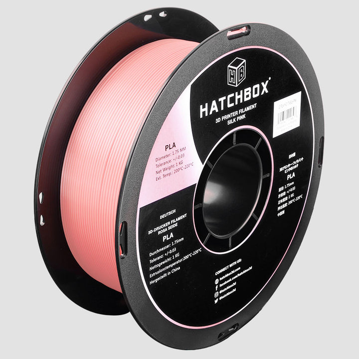 SILK PINK PLA FILAMENT - 1.75MM, 1KG SPOOL