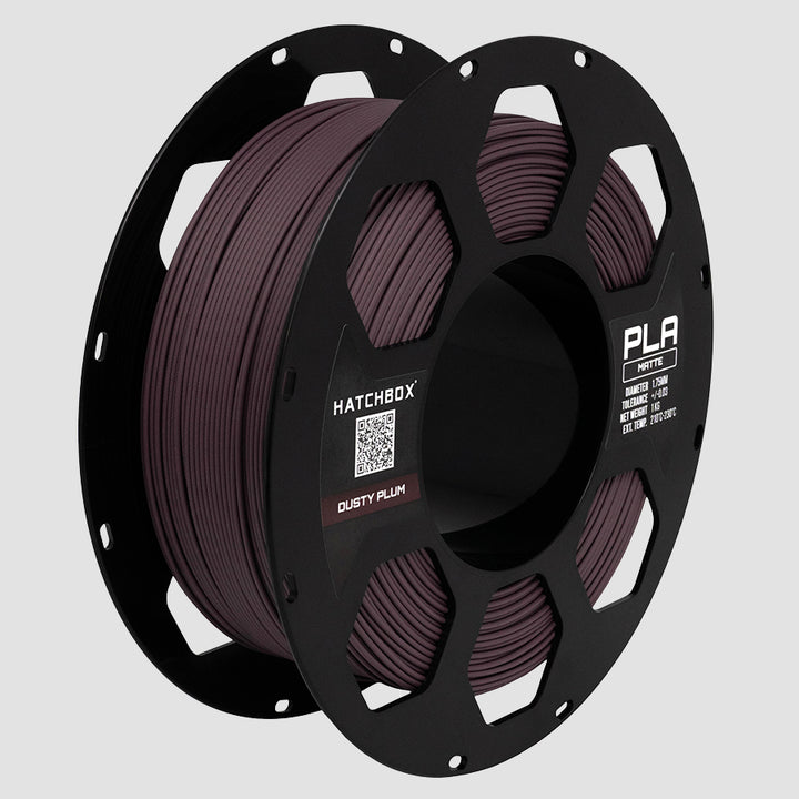 DUSTY PLUM MATTE PLA FILAMENT - 1.75MM, 1KG SPOOL