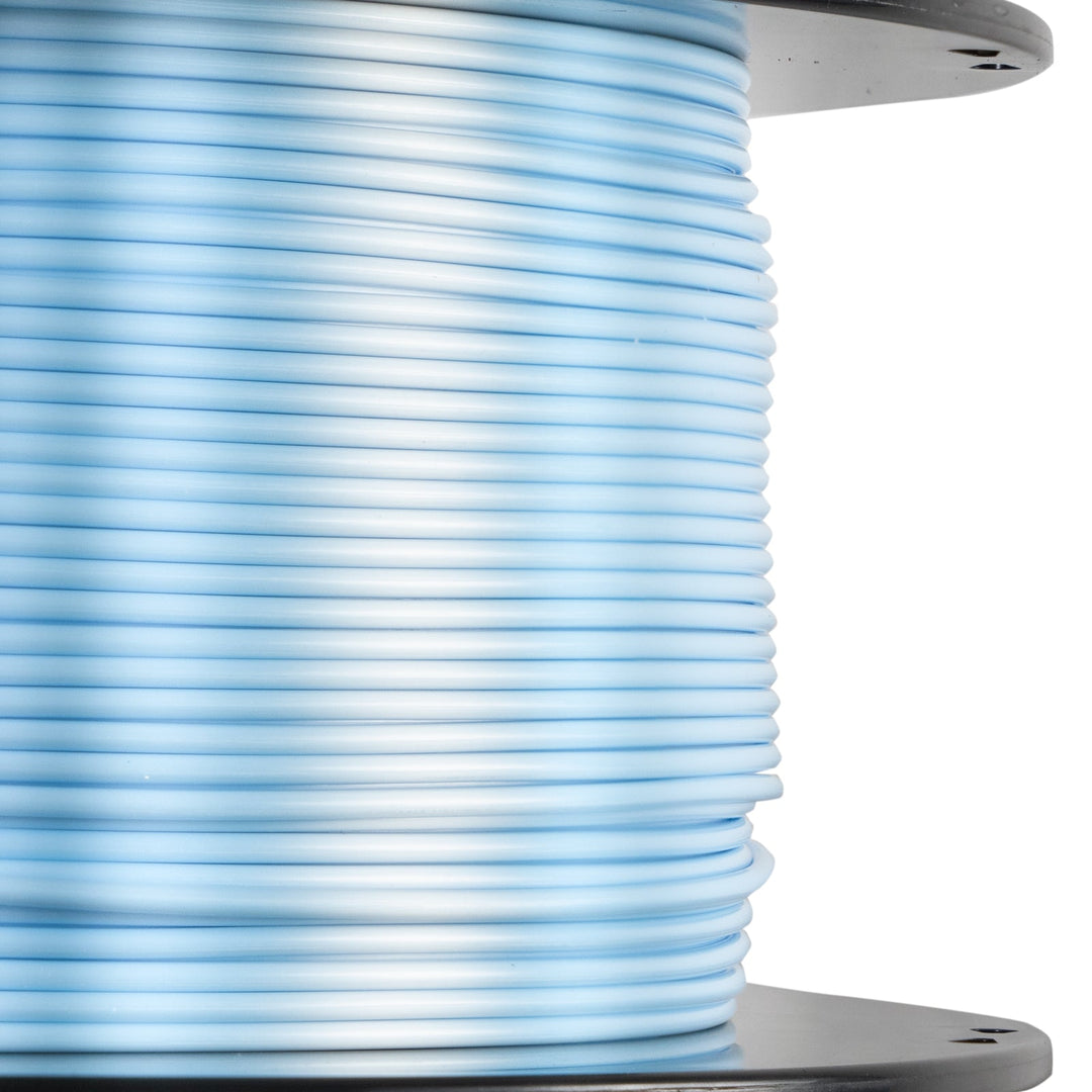 METALLIC FINISH LIGHT BLUE PLA FILAMENT - 1.75MM, 1KG SPOOL