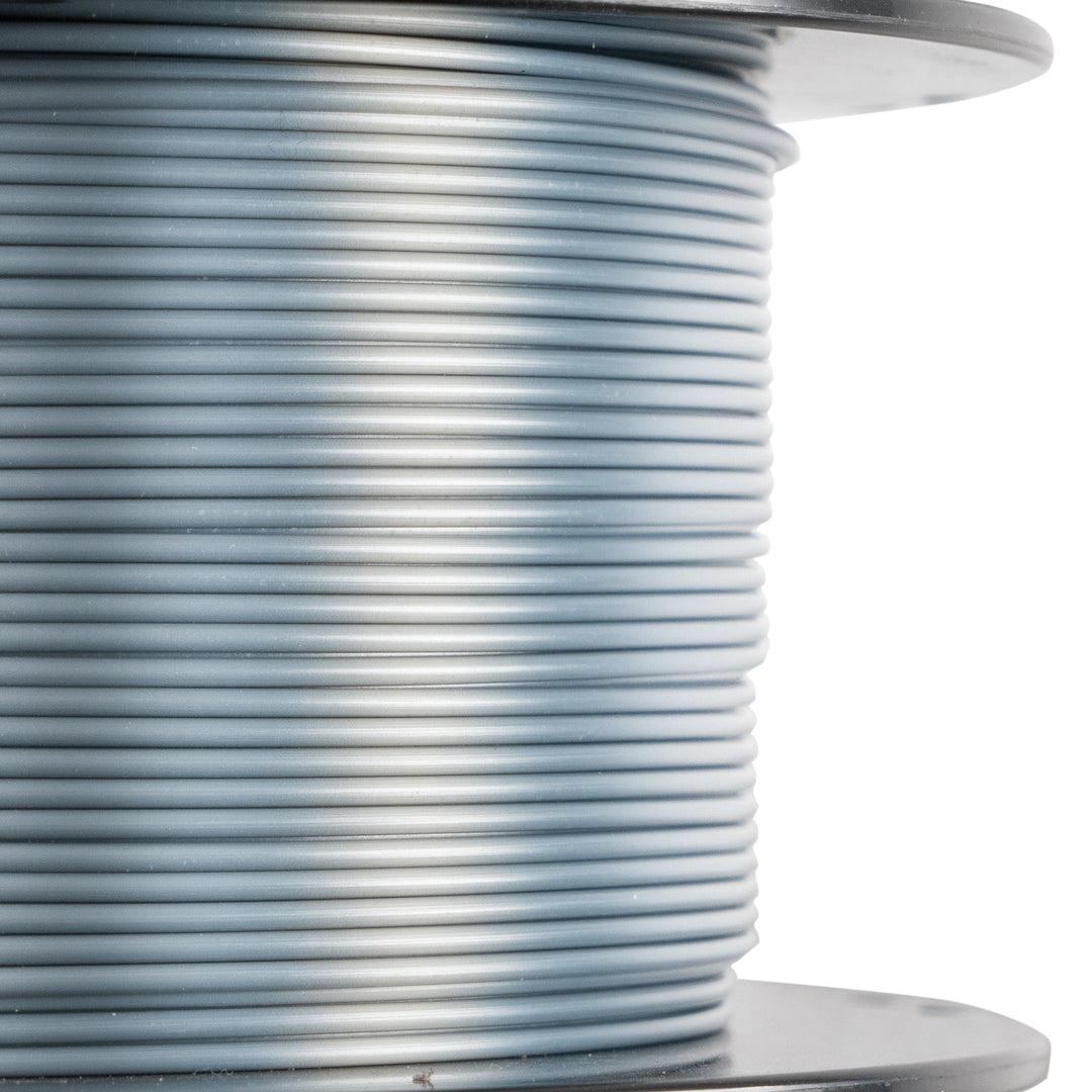 METALLIC FINISH GRAY PLA FILAMENT - 1.75MM, 1KG SPOOL