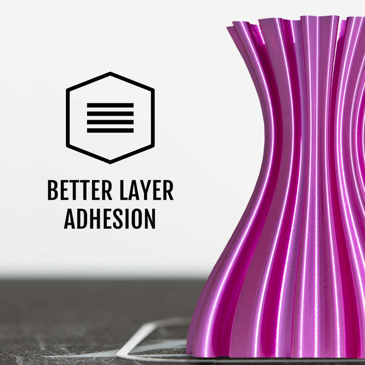 METALLIC FINISH PURPLE PLA FILAMENT - 1.75MM, 1KG SPOOL