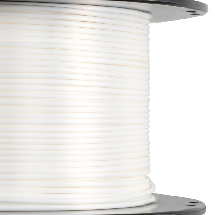 METALLIC FINISH WHITE PLA FILAMENT - 1.75MM, 1KG SPOOL