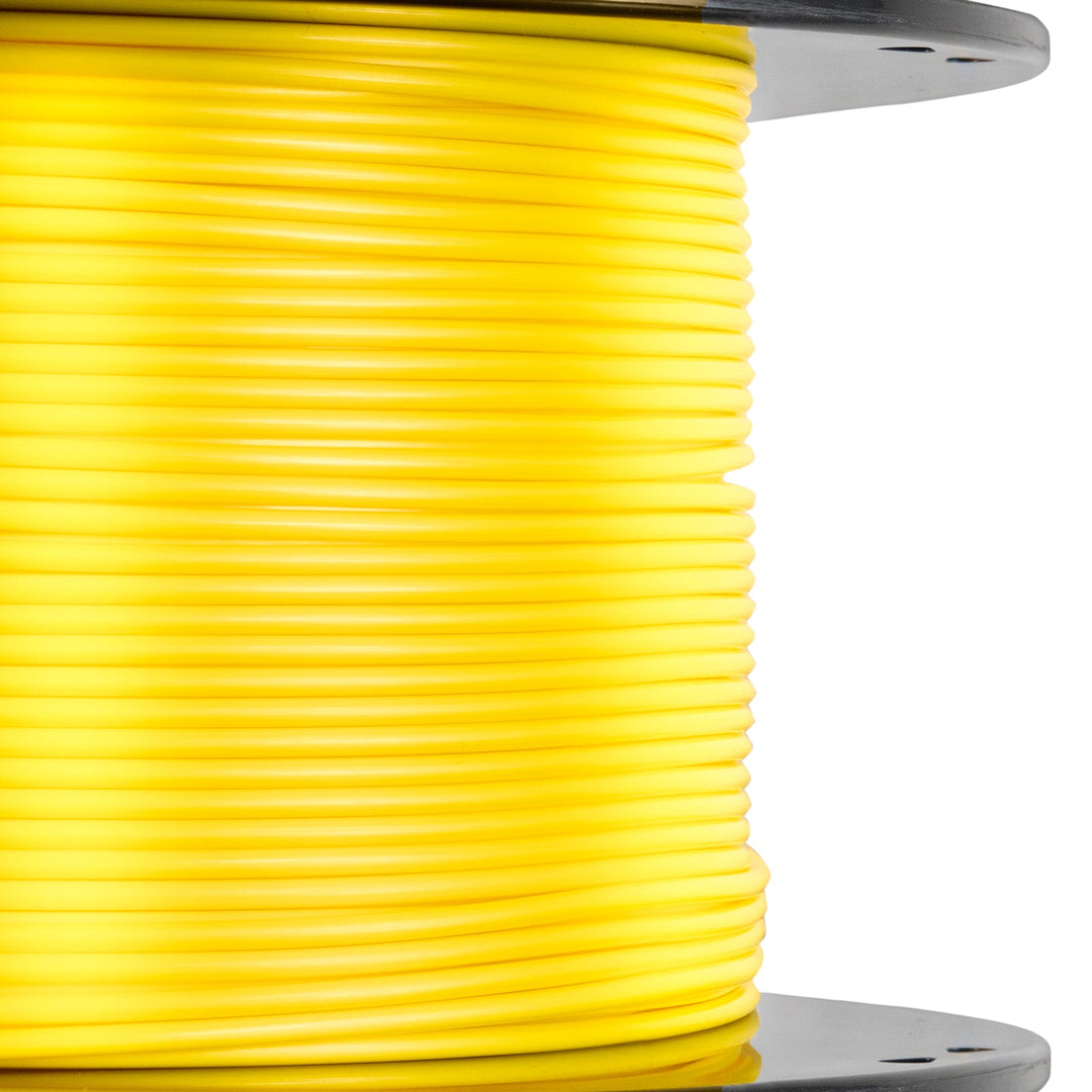 METALLIC FINISH YELLOW PLA FILAMENT - 1.75MM, 1KG SPOOL