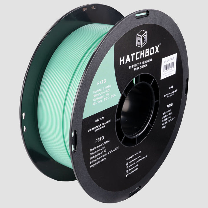 MINT GREEN PETG FILAMENT - 1.75MM, 1KG SPOOL