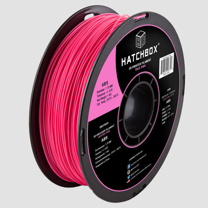 PINK ABS FILAMENT - 1.75MM, 1KG SPOOL