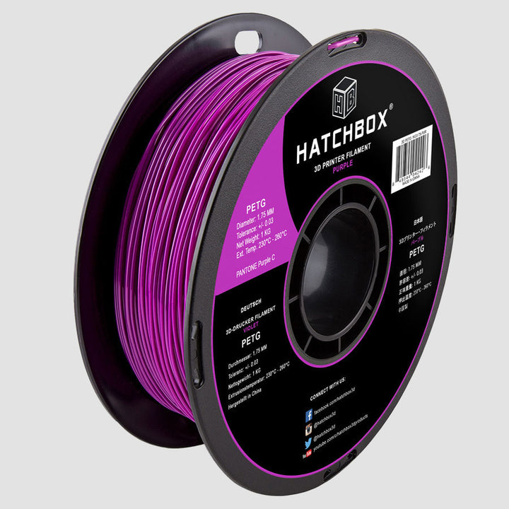 PURPLE PETG FILAMENT - 1.75MM, 1KG SPOOL