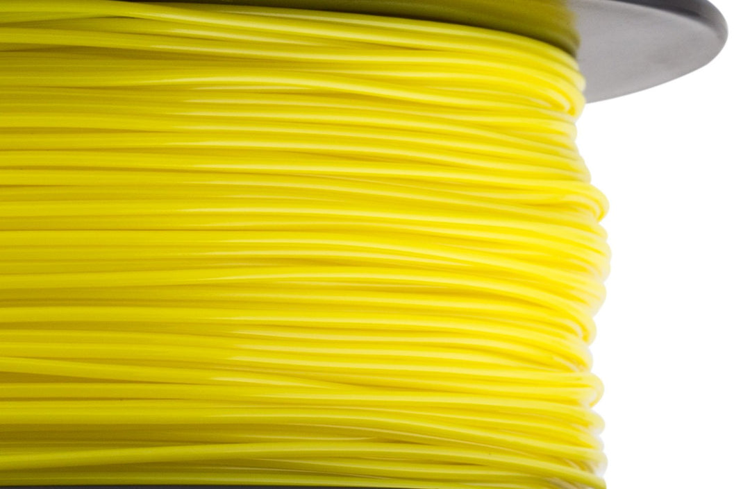 YELLOW PLA FILAMENT - 1.75MM, 1KG SPOOL