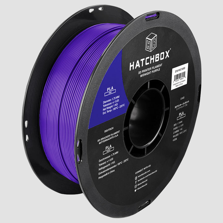 MIDNIGHT PURPLE PLA PRO+ FILAMENT - 1.75MM, 1KG SPOOL